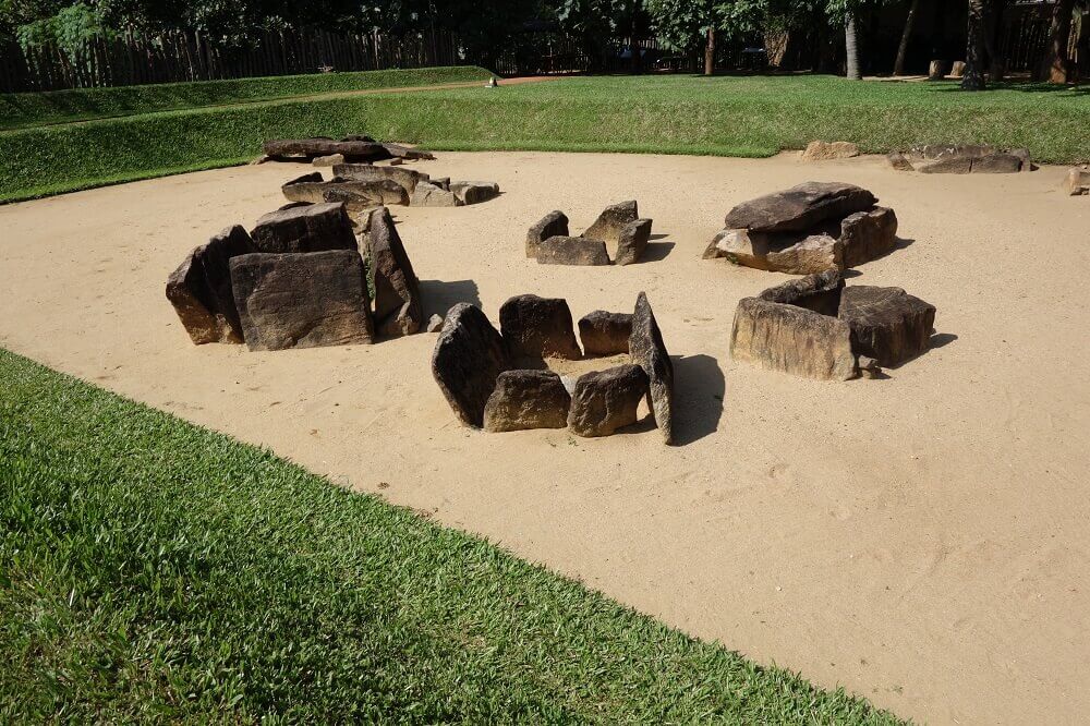 Megalithic site of Ibbankatuwa, Sri Lanka. © Osmund Bopearachchi.