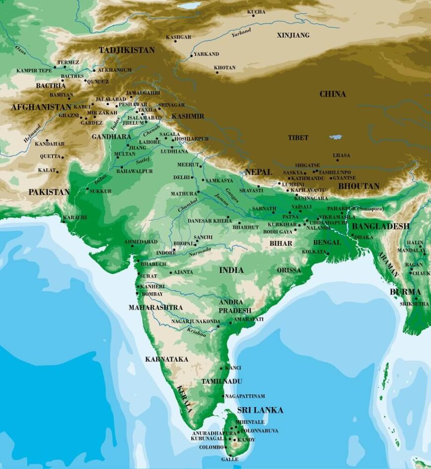 Sri Lanka A Fascinating History Marked By Its Unique Position In The 07.Carte 870x947