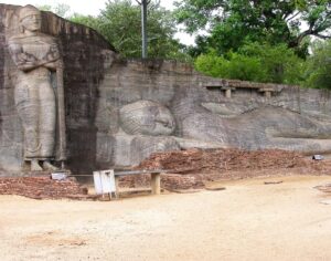 Polonnaruwa Galvihara. © Osmund Bopearachchi.