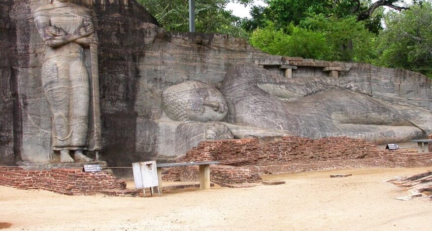 Polonnaruwa Galvihara. © Osmund Bopearachchi.