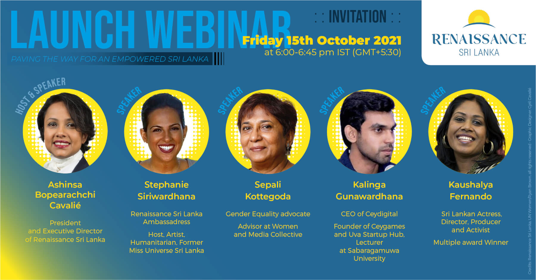 Renaissance Sri Lanka Launch Webinar