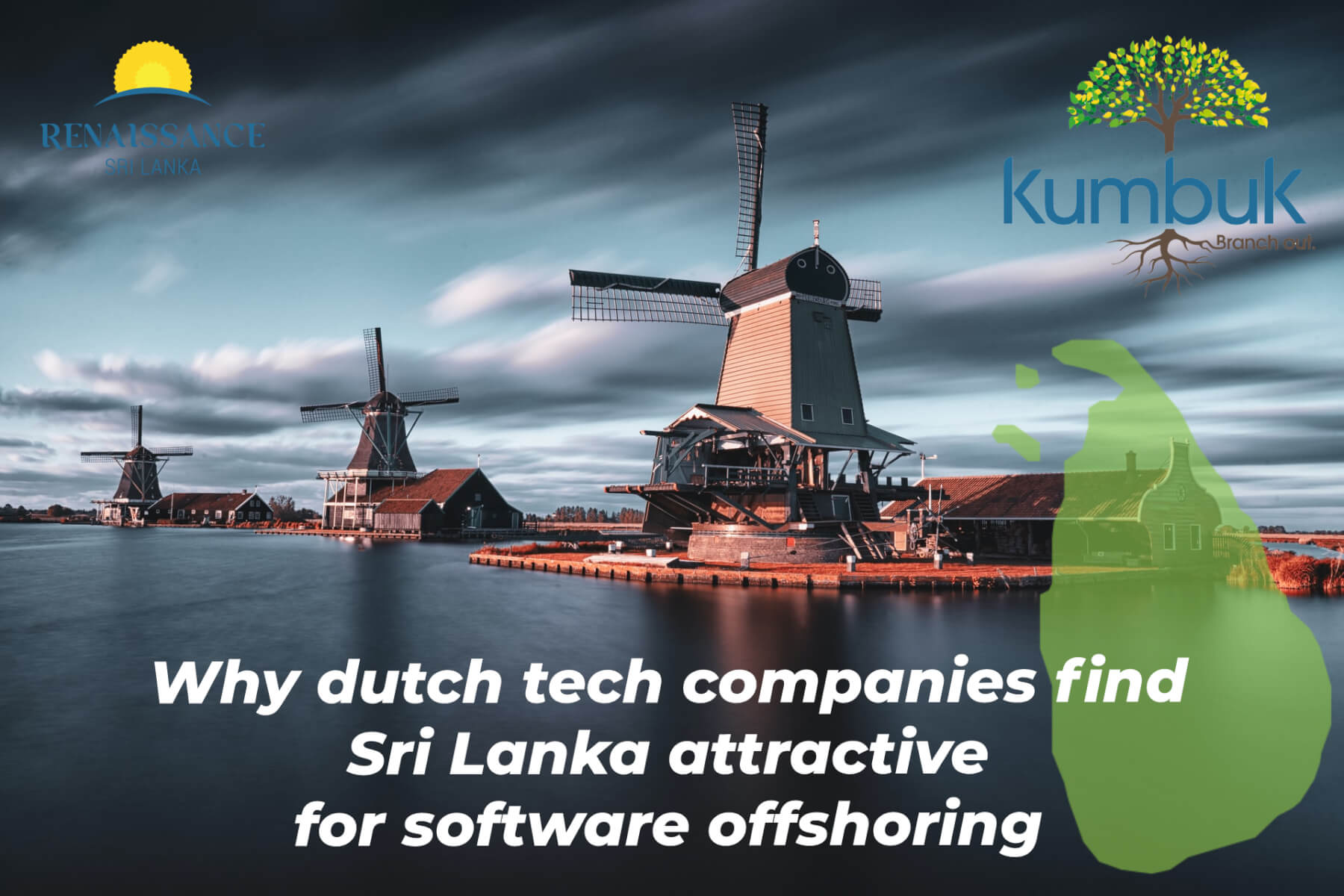Dutch companies offshore to Sri Lanka - Michal Soukup Unsplash and collage