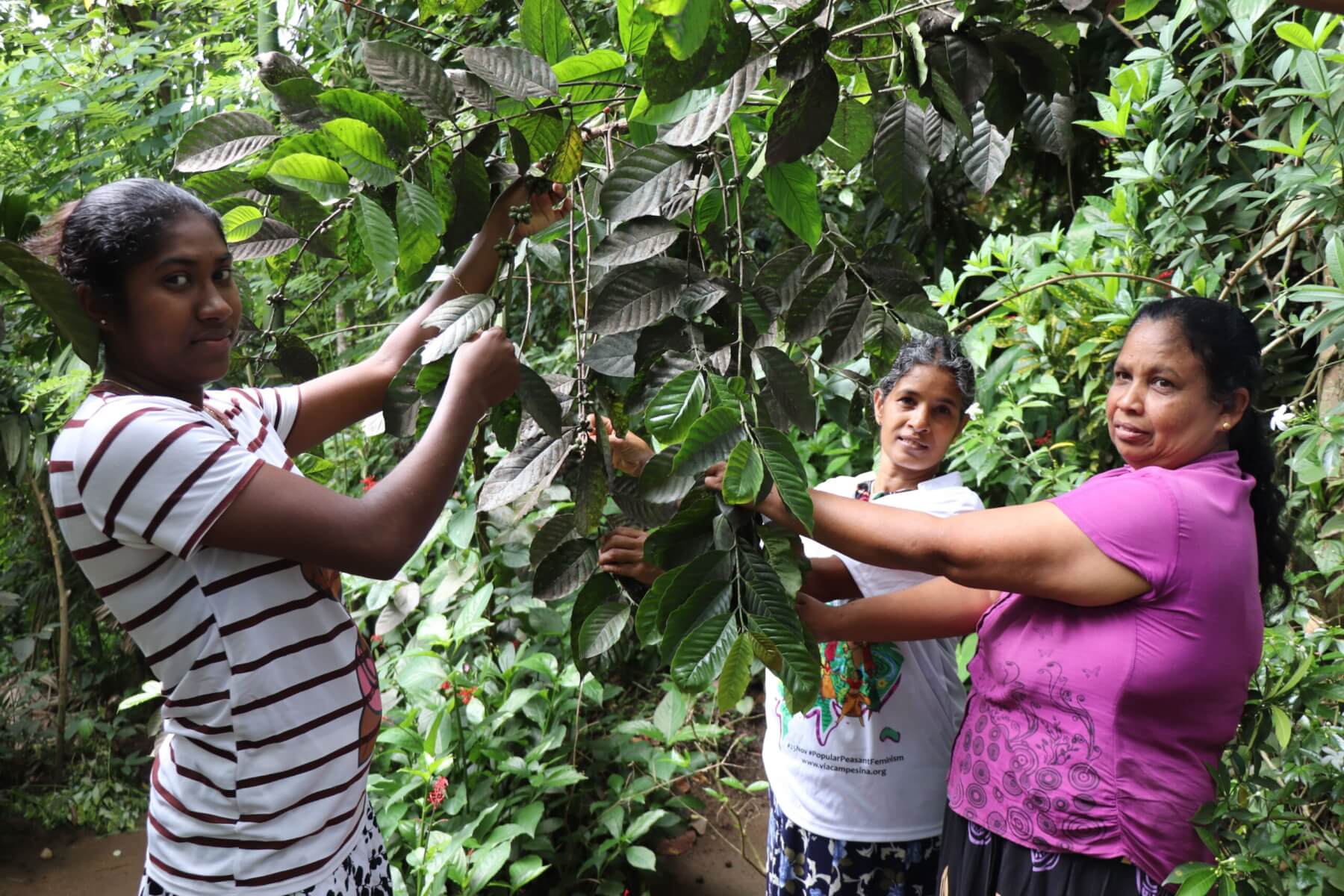 Women trained to organic farming © MONLAR