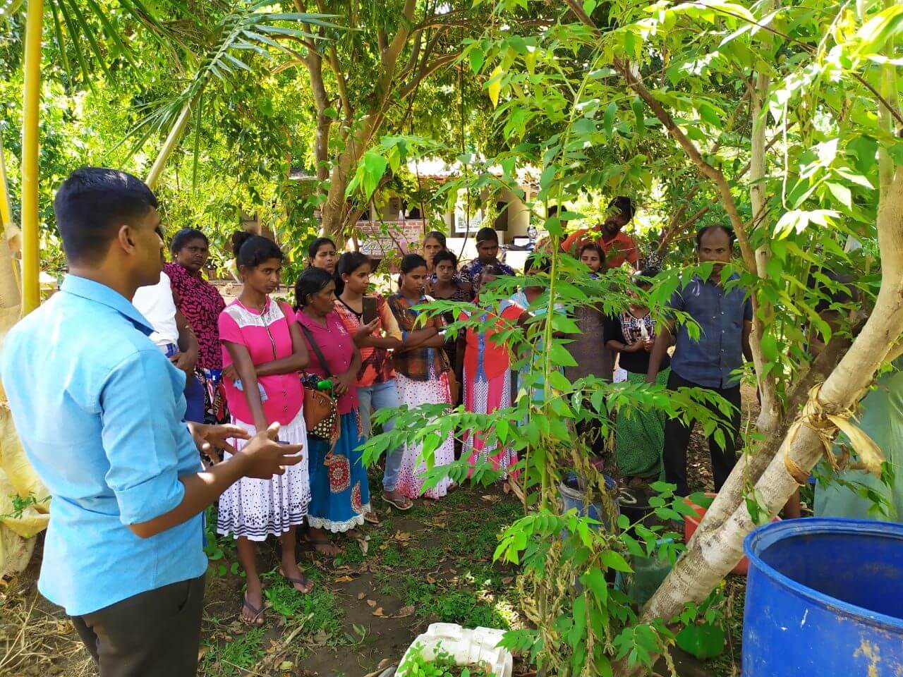 A training session to agroecology © MONLAR