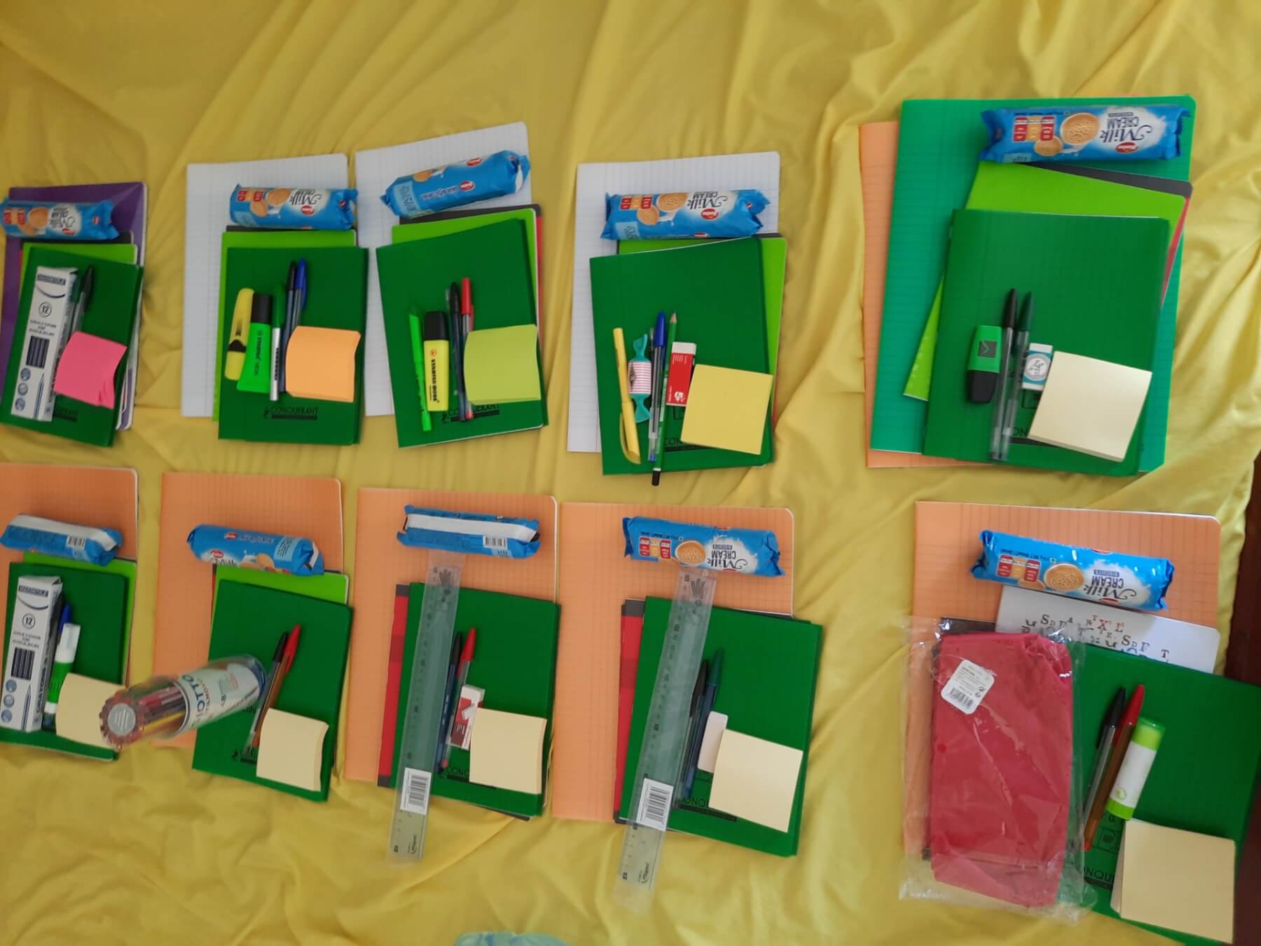 Preparing the School Supplies Packs in Trincomalee © The United Children